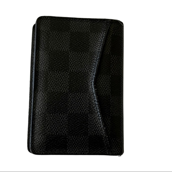 VINTAGE LOUIS VUITTON Men’s Bifold Damier Infini Leather Wallet in Graphite - Picture 2 of 8